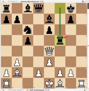 Verbandsrunde 1 Brett 1